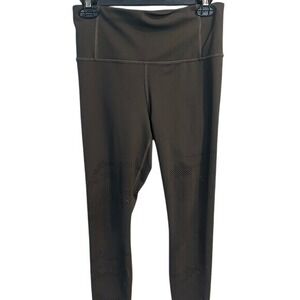 Athleta Persistence Laser Cut 7/8 Tight Black Womens Size S Activewear Leggings